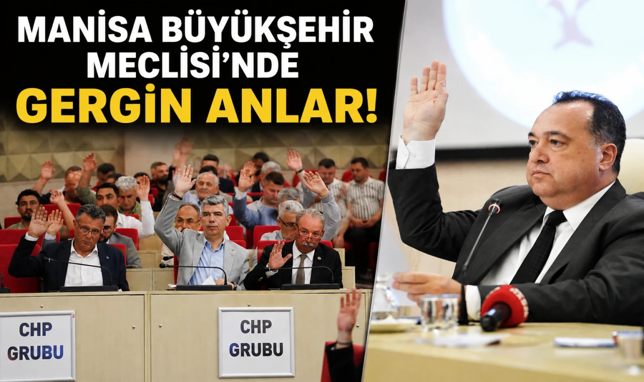 Manisa Büyükşehir Meclisi’nde Gergin Anlar
