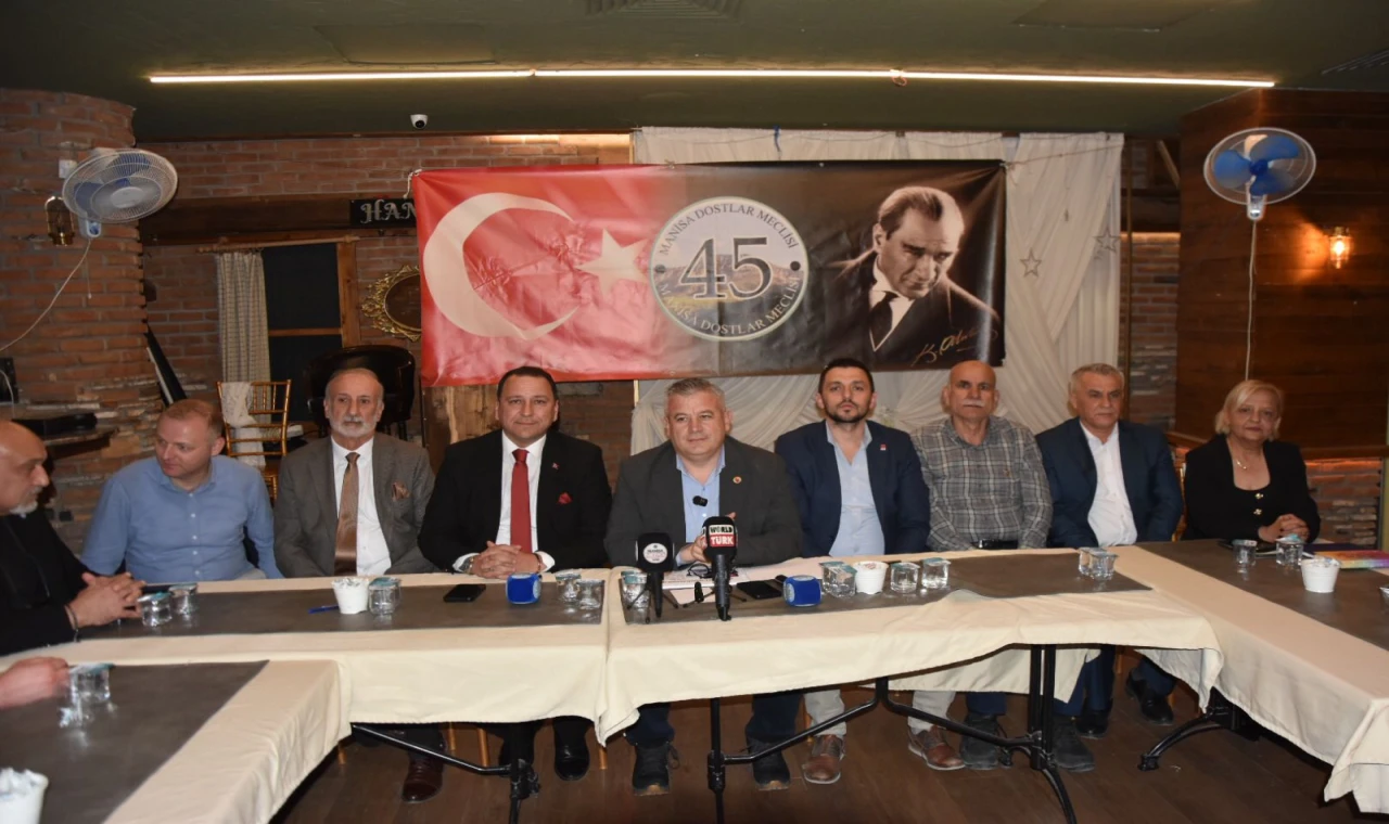 Manisa Dostlar Meclisi’nin Konuğu Gördes Belediye Başkanı İbrahim Büke Oldu