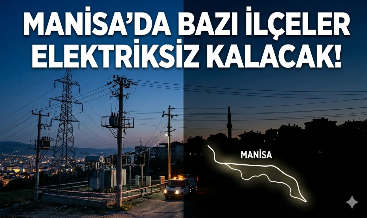 Manisa’da Bazı İlçeler Elektriksiz Kalacak