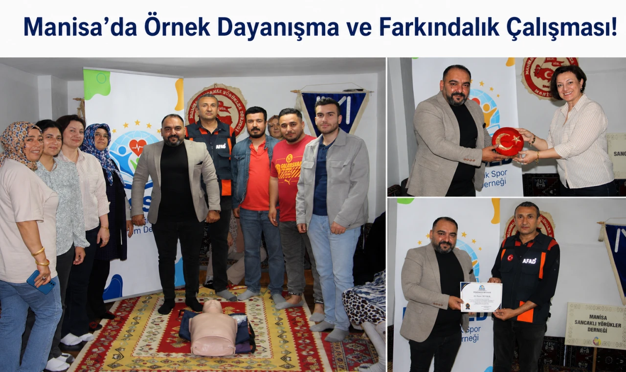 Manisa’da Örnek Dayanışma ve Farkındalık Çalışması!