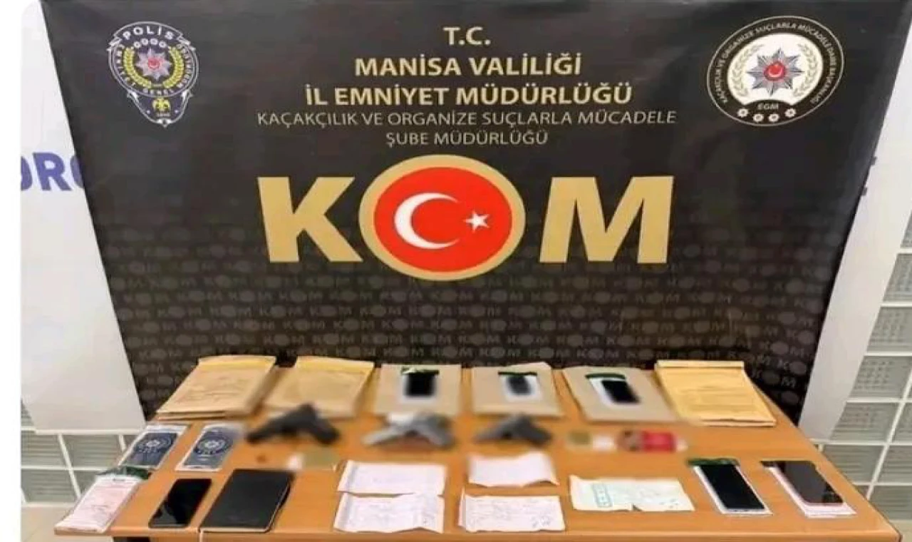 Salihli’de Tefecilik Operasyonu 9 Tutuklama!