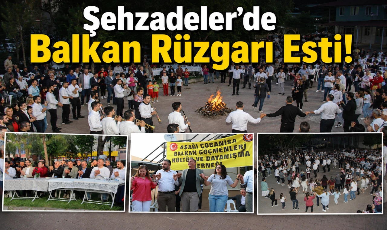 Şehzadeler'de Hıdırellez Coşkusu Geceye Damga Vurdu!