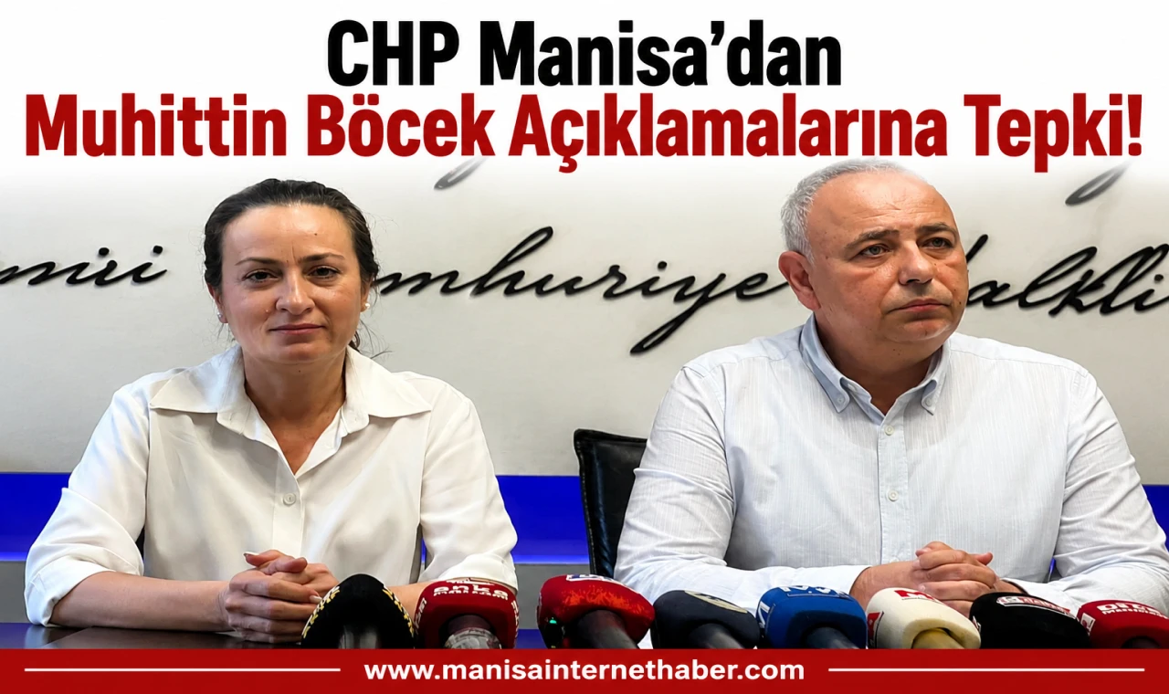 Cumhuriyet Halk Partisi Manisa İl Başkanlığından Ferdi Zeyrek İddialarına Sert Yanıt!