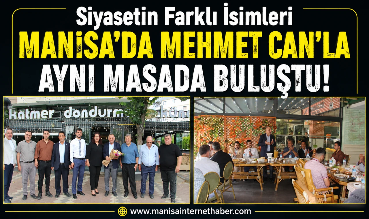 DEVA Partisi Genel Başkan Yardımcısı Mehmet Erdoğan, Turgutlu'da Mehmet Can'ın Konuğu Oldu!