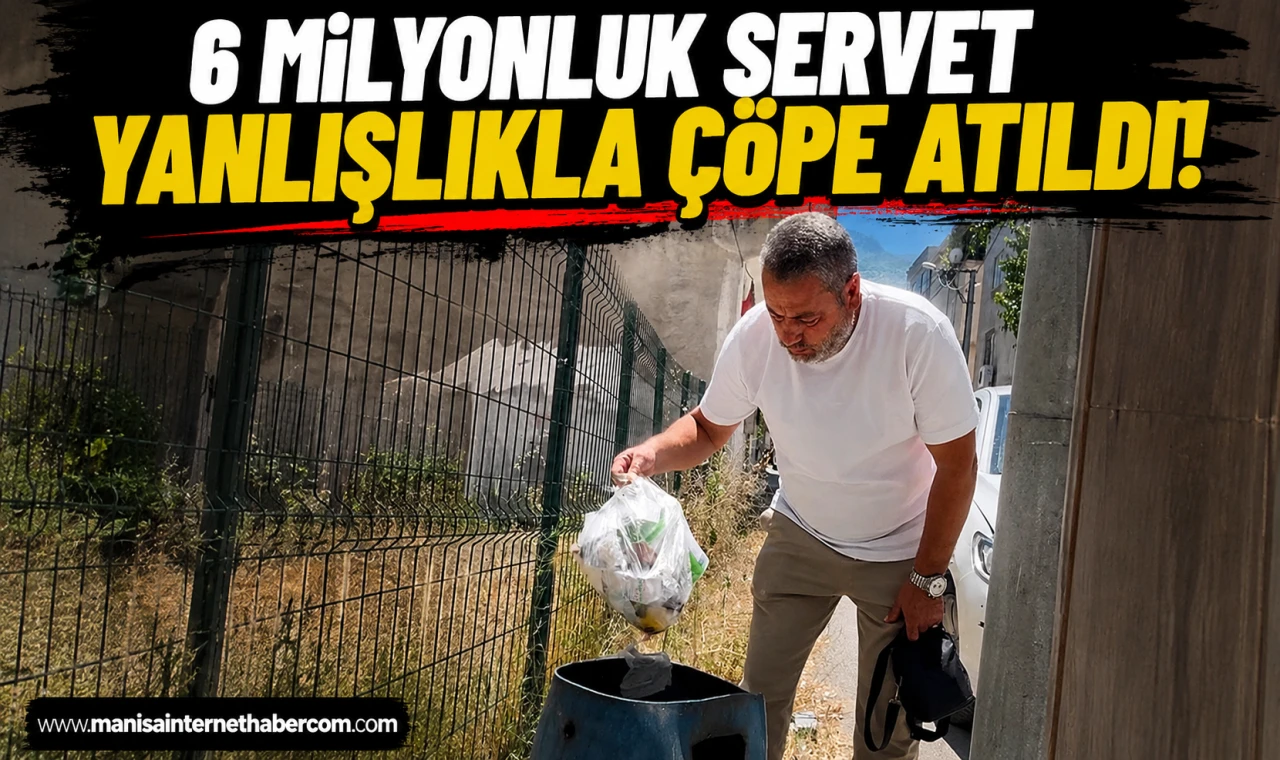Ev Hayali Çöpe Gitti! 1 Kilogram Altın Yanlışlıkla Atıldı