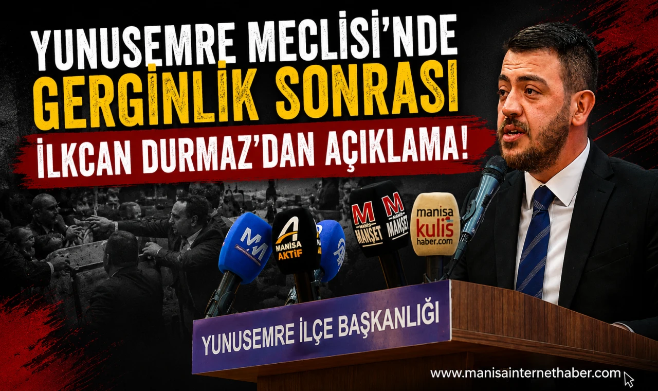 İlkcan Durmaz’dan Yunusemre Meclisi’ndeki Tartışmalara Sert Tepki!
