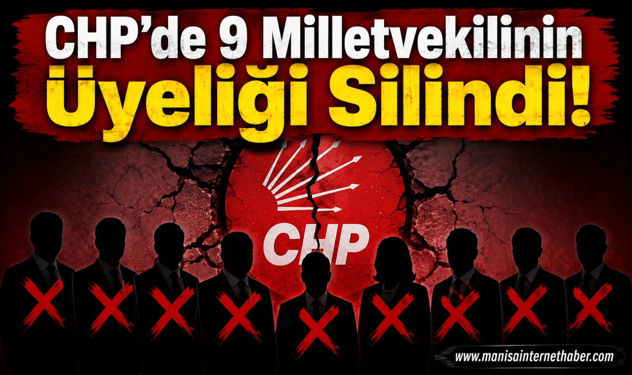 Kılıçdaroğlu'nun YDK'ya Sevk Ettiği 9 Milletvekilinin CHP Üyelikleri Silindi