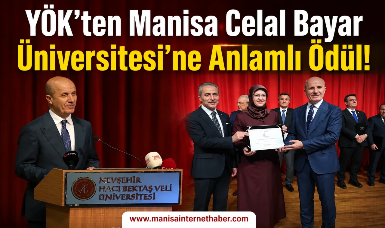 Manisa CBÜ'ye YÖK'ten "Spor Dostu Kampüs" Ödülü