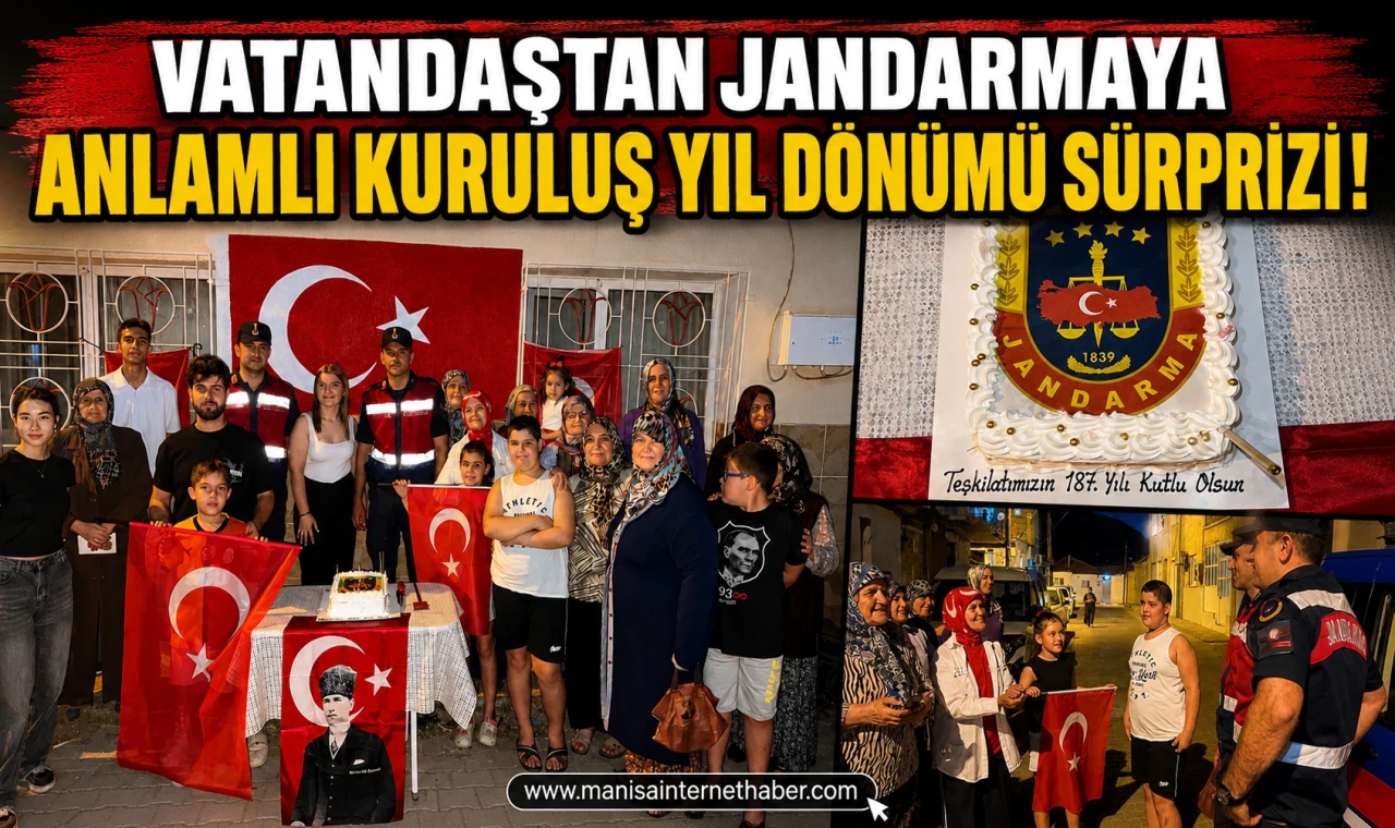 Manisa'da 187.Yıllık Güvene Anlamlı Kutlama...