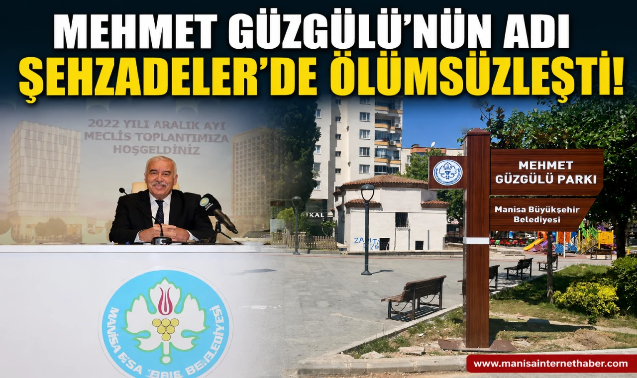 Mehmet Güzgülü’nün Adı Yaşadığı Mahalledeki Parkta Yaşatılacak