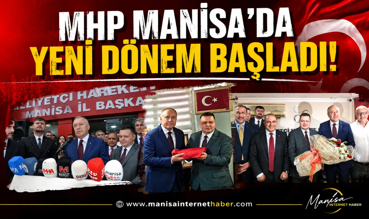 MHP Manisa Teşkilatında Bayrak Değişimi