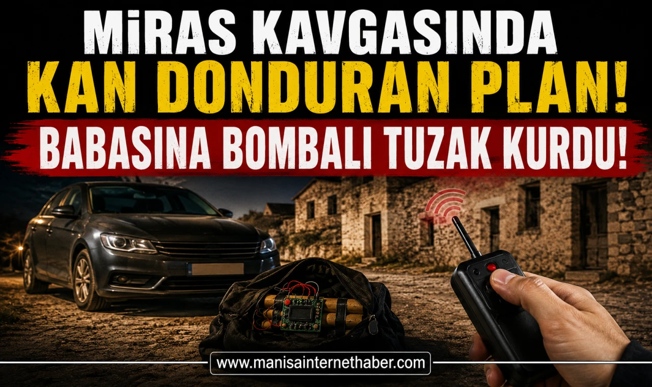 Miras İçin Babasına Ölüm Tuzağı Kurdu! 17 Yıl 6 Ay Hapis Cezası