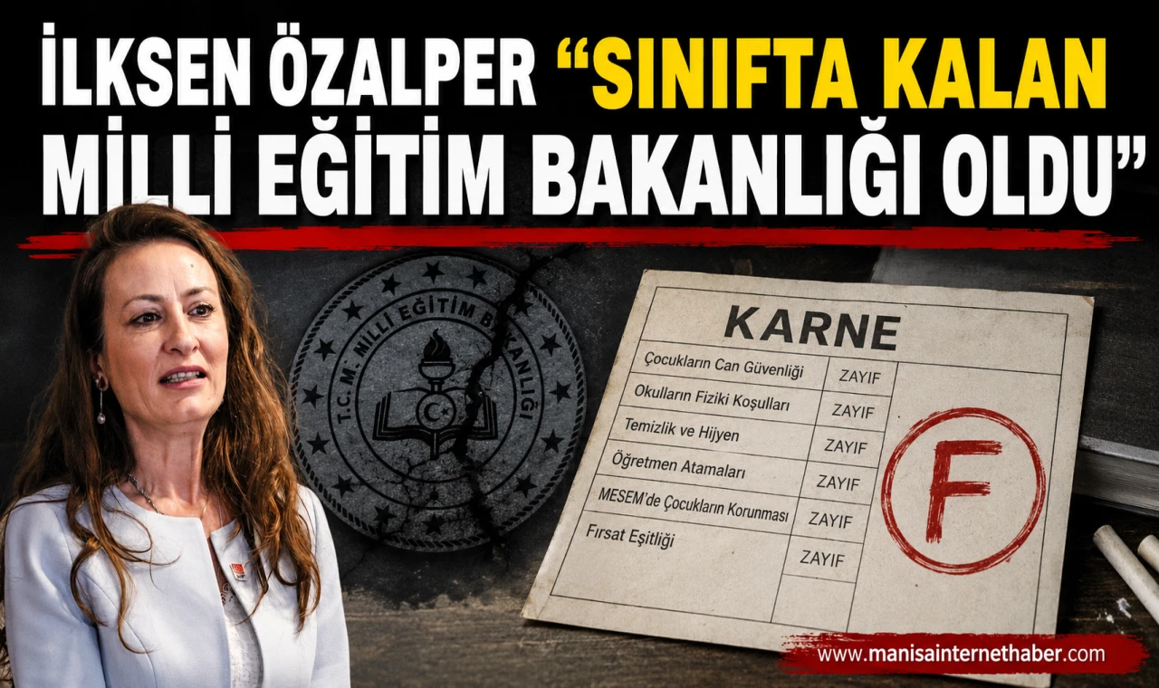 Özalper "Eğitimde İhmalin Bedelini Çocuklarımız Ödedi"