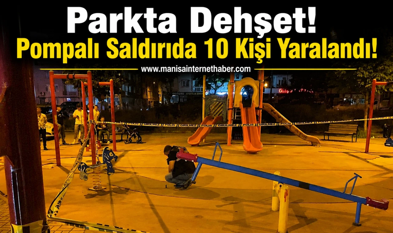Parkta Korku Dolu Anlar! Saçmaların Hedefi Oldular...