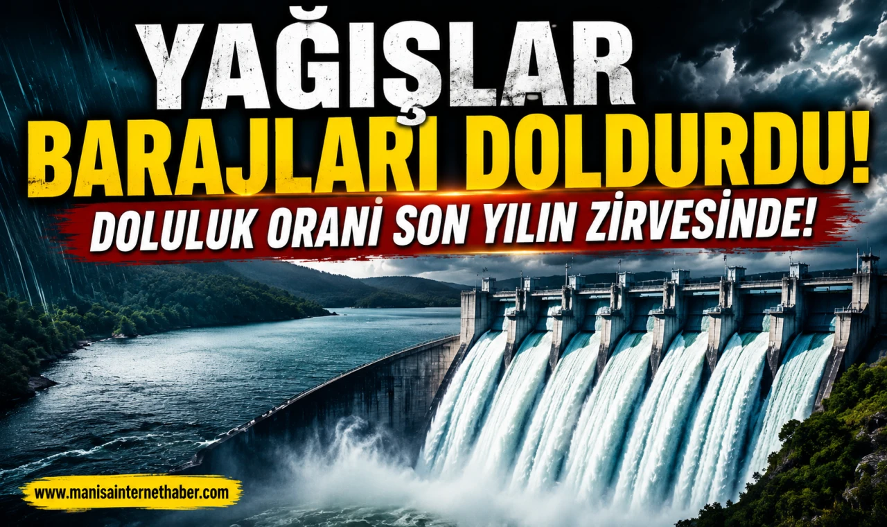 Türkiye'de Su Rezervleri Güçlendi! Baraj Doluluğunda Büyük Artış