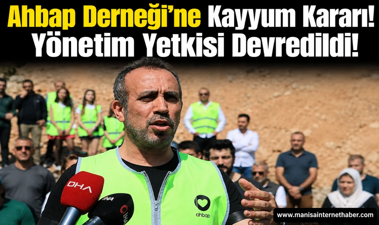 Ahbap Derneği'ne Kayyum Atandı! Tüm Mal Varlığının Yönetimi Devredildi