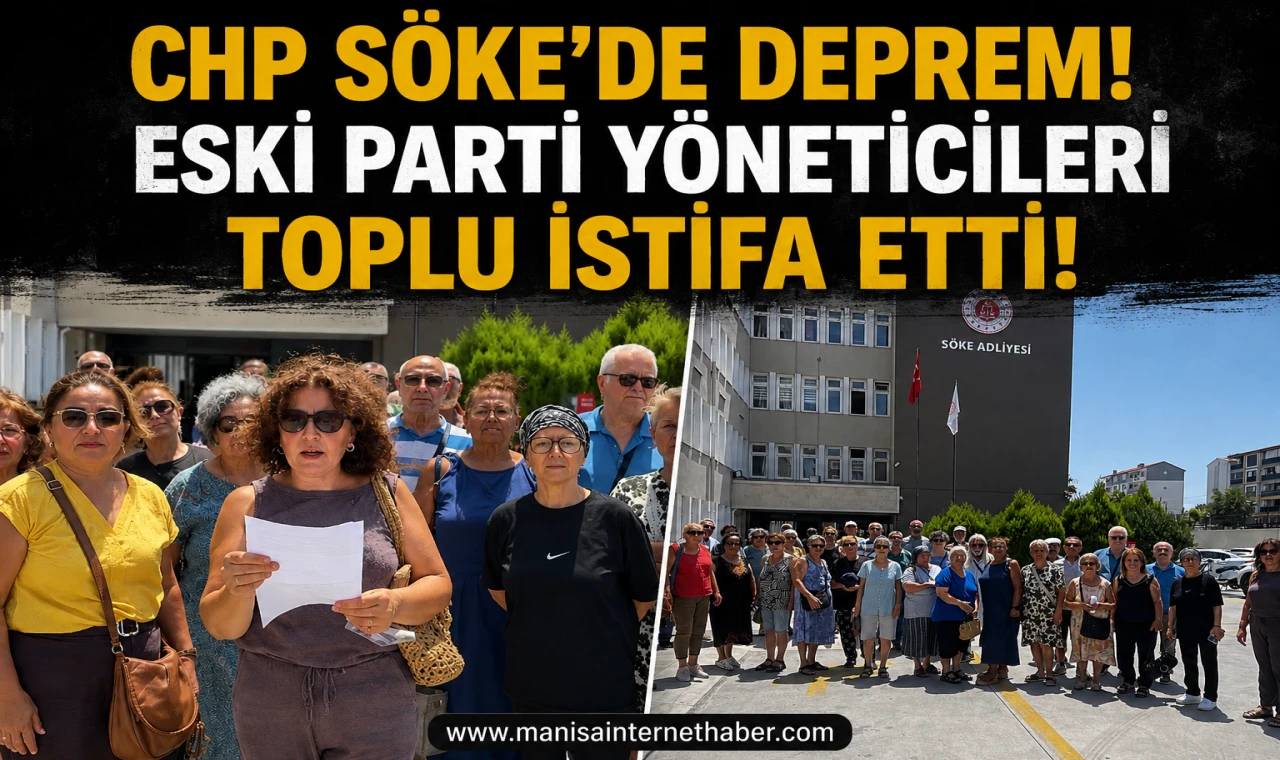 Aydın Söke’de CHP’den İstifa Rüzgarı