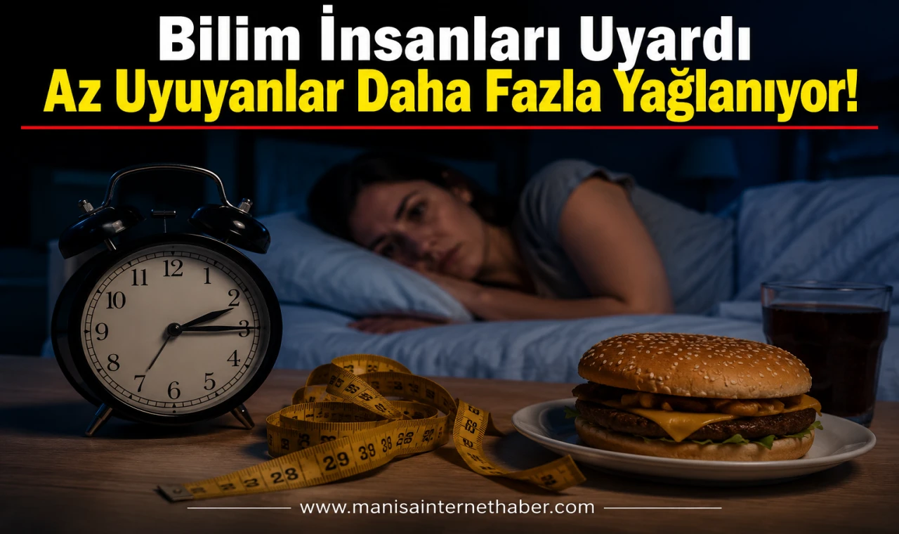 Bilimsel Araştırma Ortaya Koydu Uykusuzluk Kilo Aldırıyor