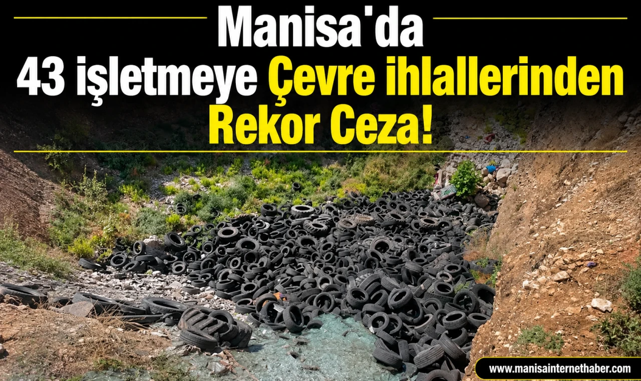 Çevreyi İhlal Eden İşletmelere Milyonluk Yaptırım