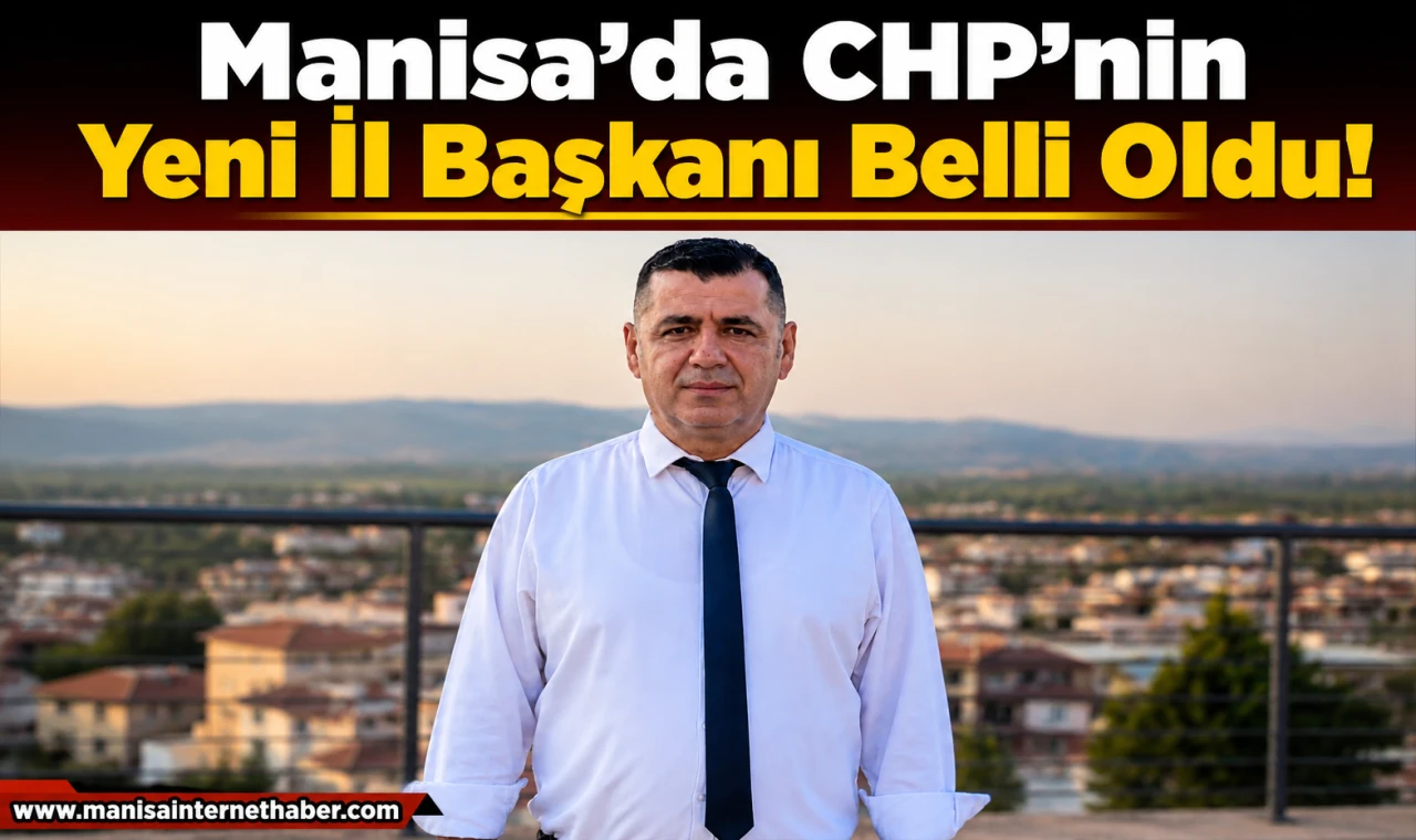 CHP Manisa İl Başkanlığına Engin Uzun Atandı…