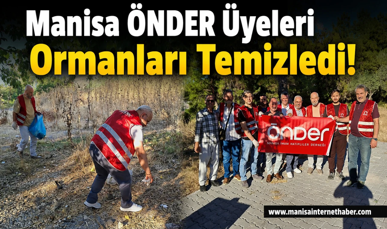 Doğaya Sahip Çıkmak İçin Ormanlık Alanda Buluştular