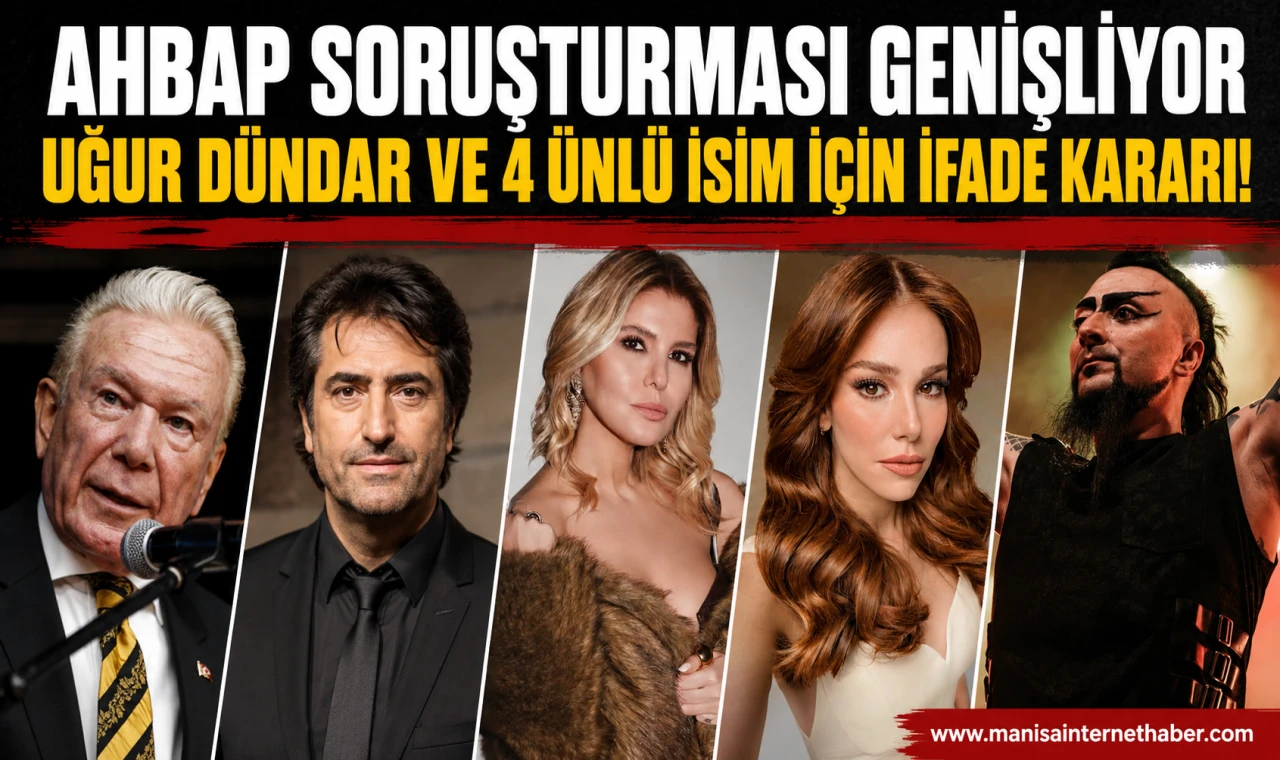 Dördüncü Dalga Operasyonu Sonrası Ahbap Soruşturmasında 5 Ünlü İsim Gündemde