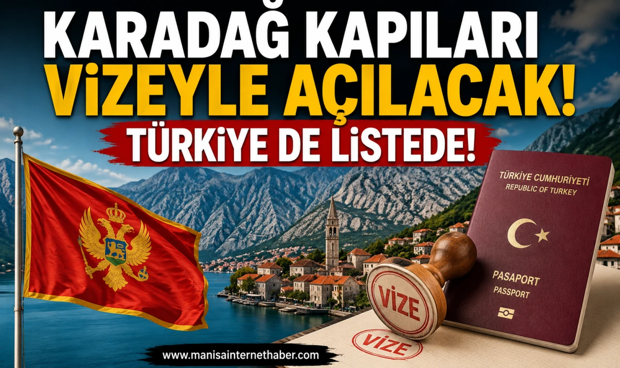 Karadağ'dan Türk Vatandaşlarına Vize Kararı