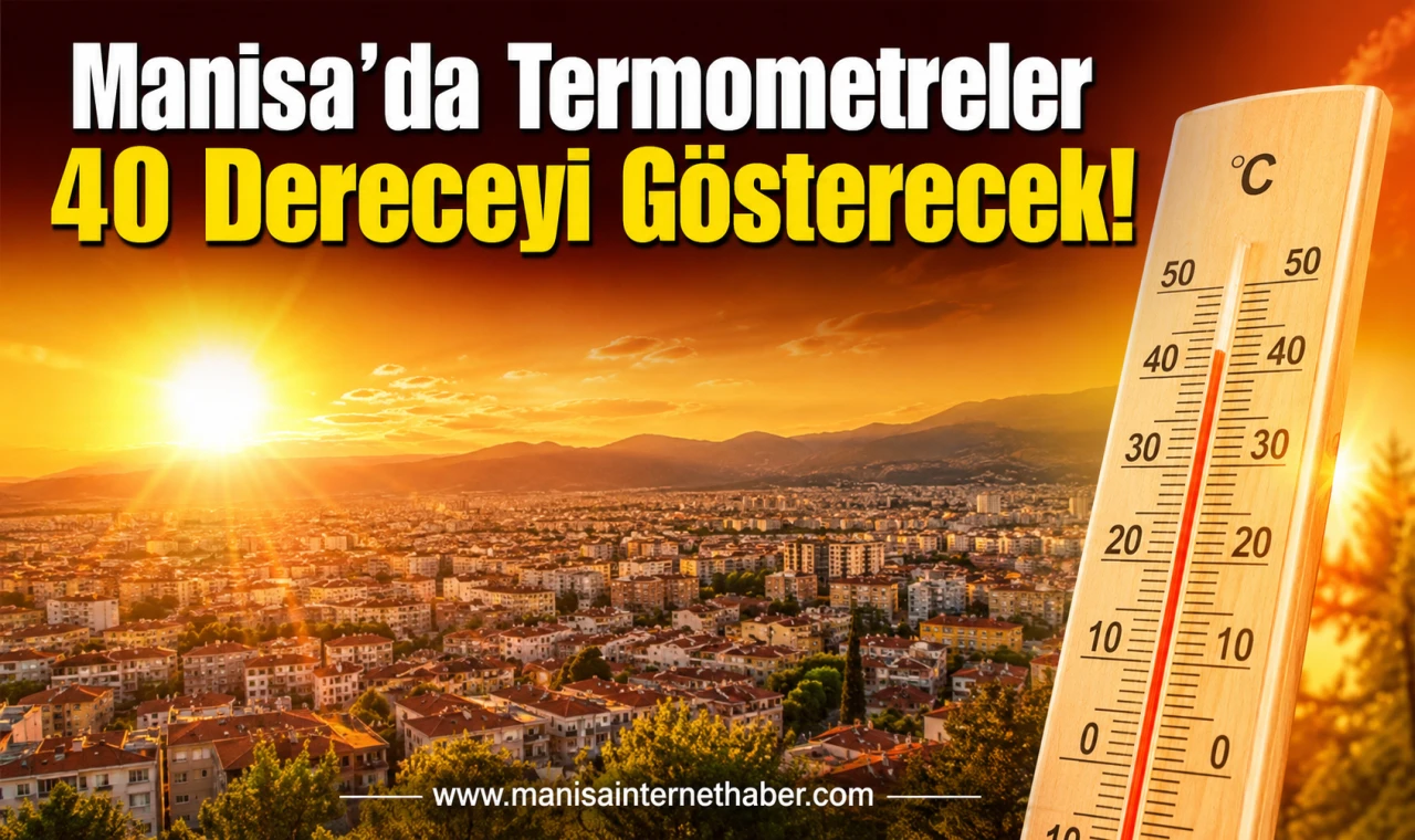 Manisa’da Hava Yeniden Isınıyor! Sıcaklık 40 Dereceye Çıkacak!
