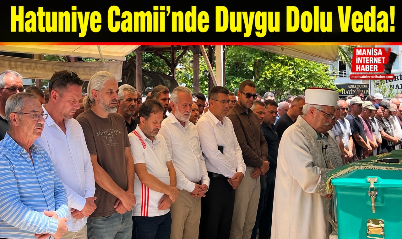 Manisa'da Hayatını Kaybeden 29 Yaşındaki Genç Son Yolculuğuna Uğurlandı