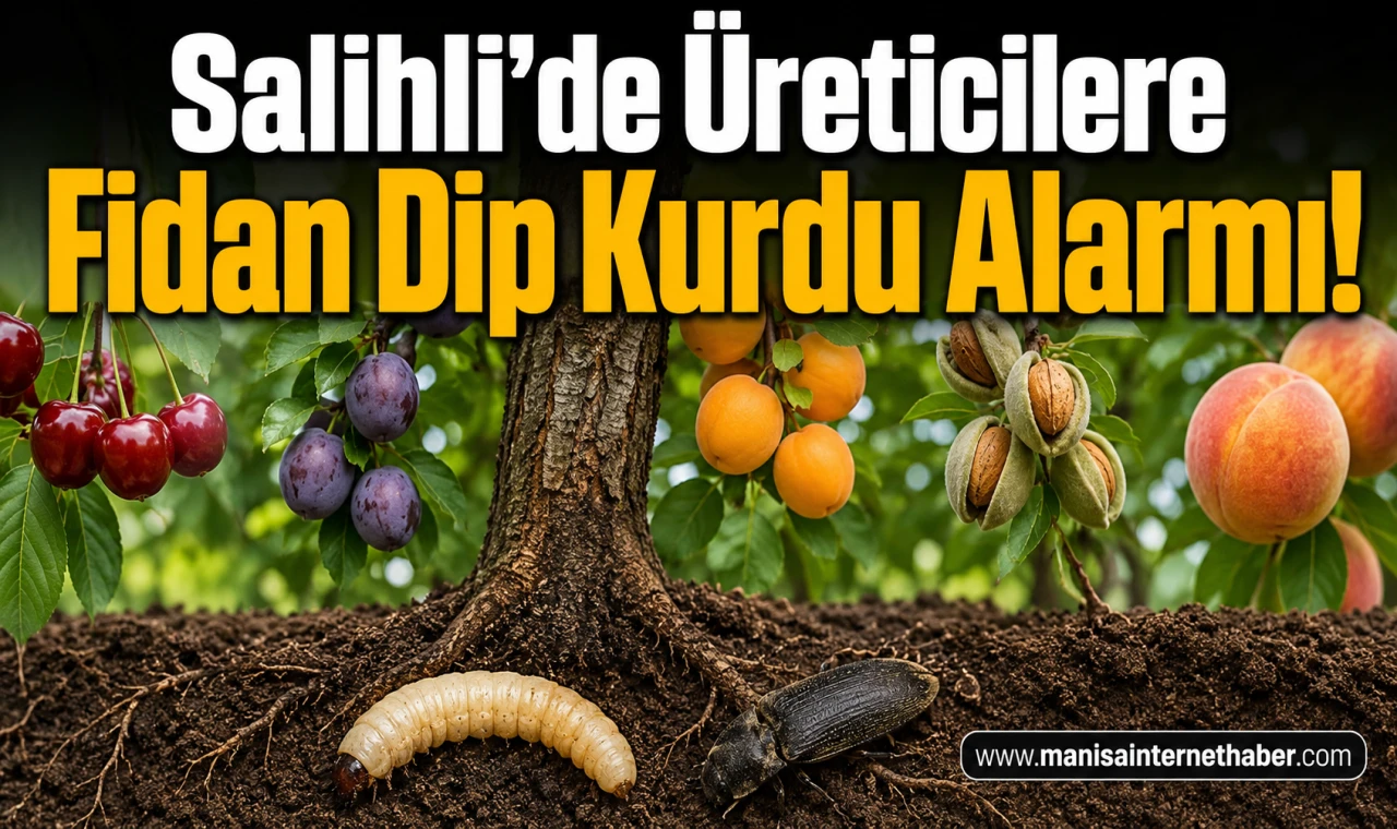 Manisa’da Üreticilere Fidan Dip Kurdu Uyarısı