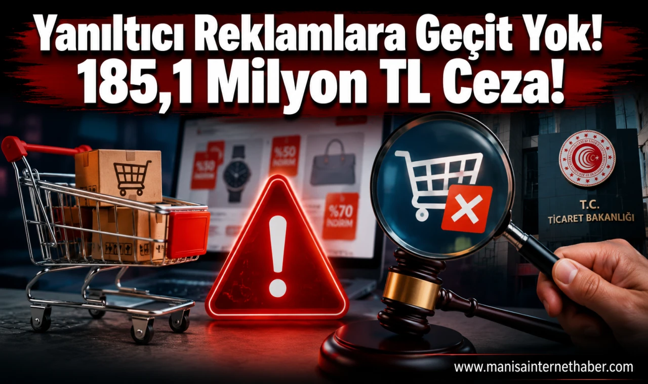 Ticaret Bakanlığı'ndan Yanıltıcı Reklamlara 185,1 Milyon TL Ceza