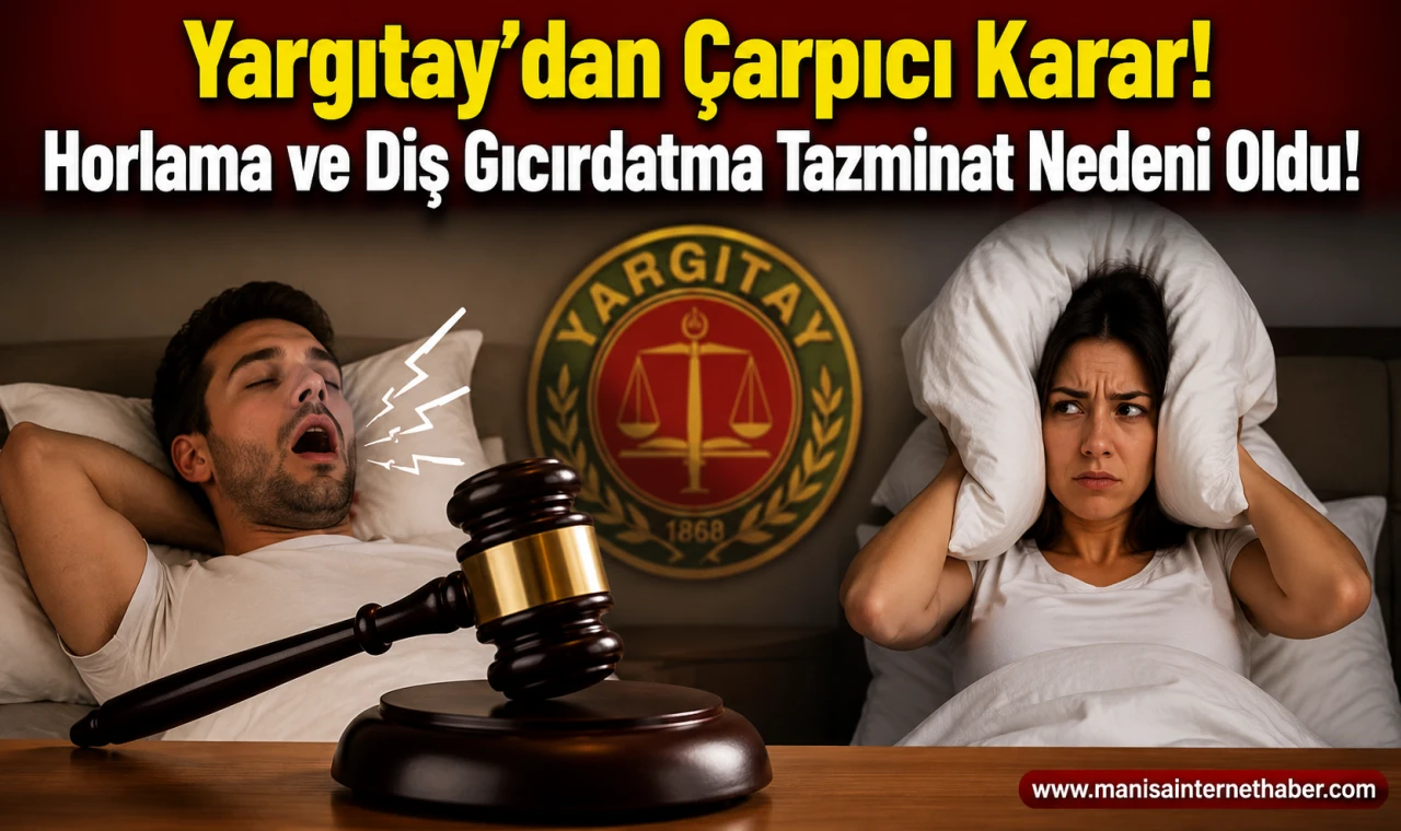 Yargıtay’dan Emsal Karar! Horlama ve Diş Gıcırdatma da Ağır Kusur Sayıldı