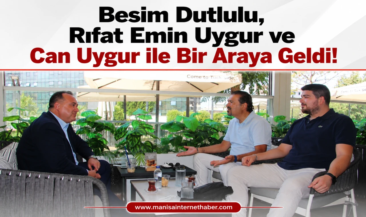 Besim Dutlulu’dan Rıfat Emin Uygur’a Ziyaret