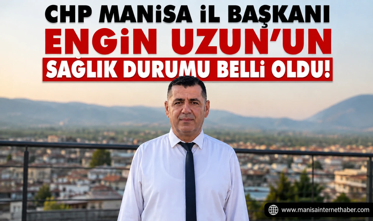 CHP Manisa İl Başkanı Engin Uzun’un Sağlık Durumuyla İlgili Açıklama