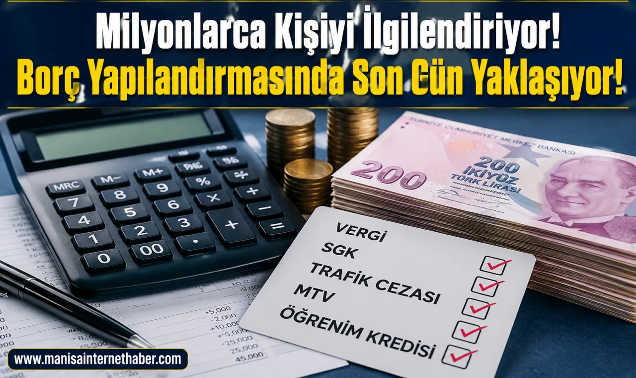 Kamu Borçlarında Yapılandırma İçin Son Gün Yaklaşıyor