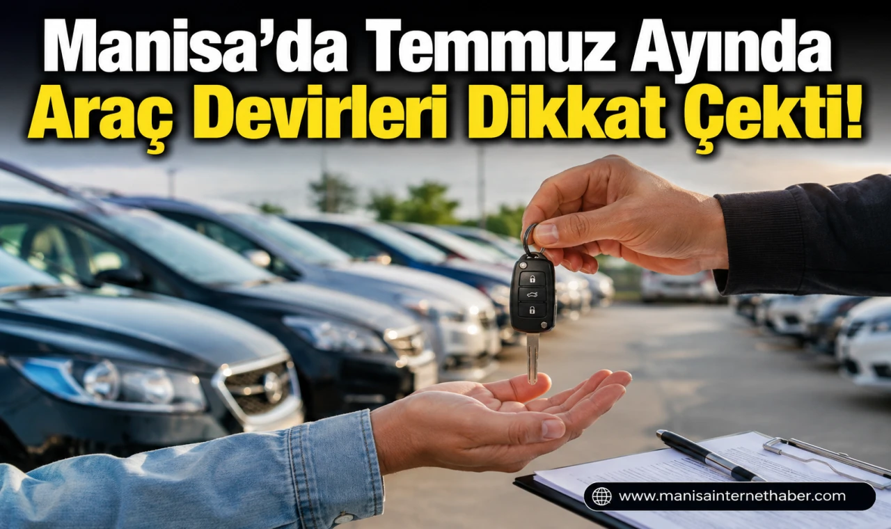 Manisa’da İkinci El Araç Piyasasında Hareketlilik