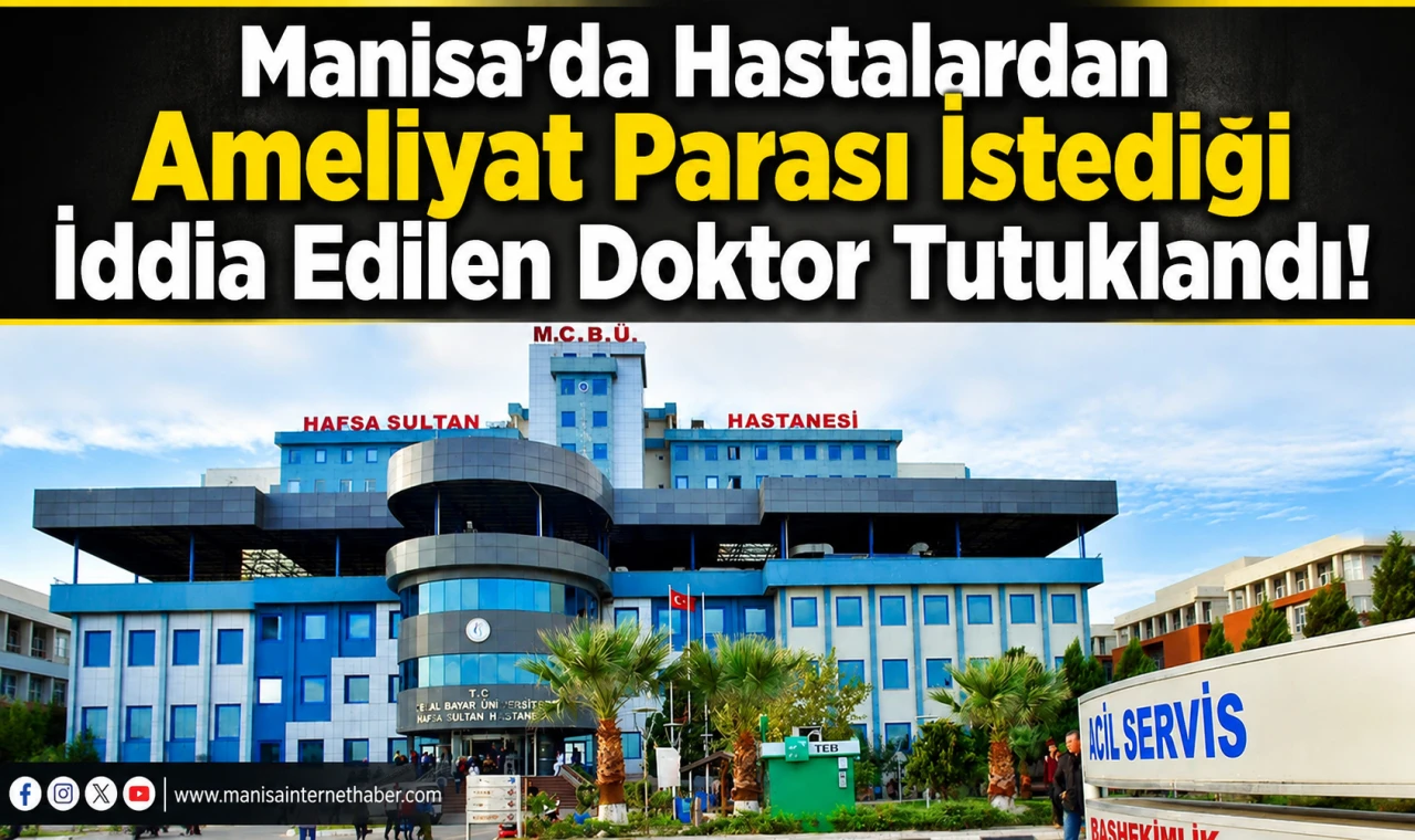 Manisa’da Ortopedi Uzmanı İrtikap İddiasıyla Tutuklandı
