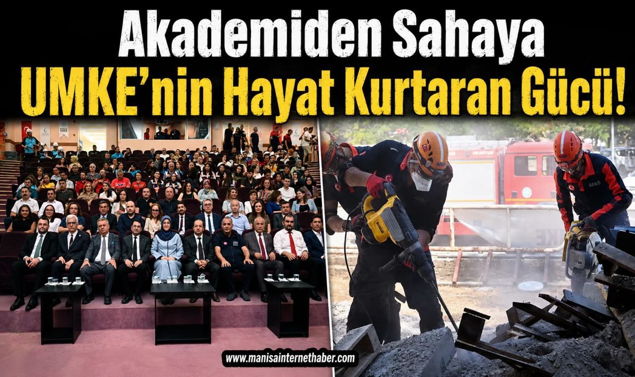 Manisa’da UMKE Haftası Kapsamında Medikal Kurtarma Sempozyumu Düzenlendi