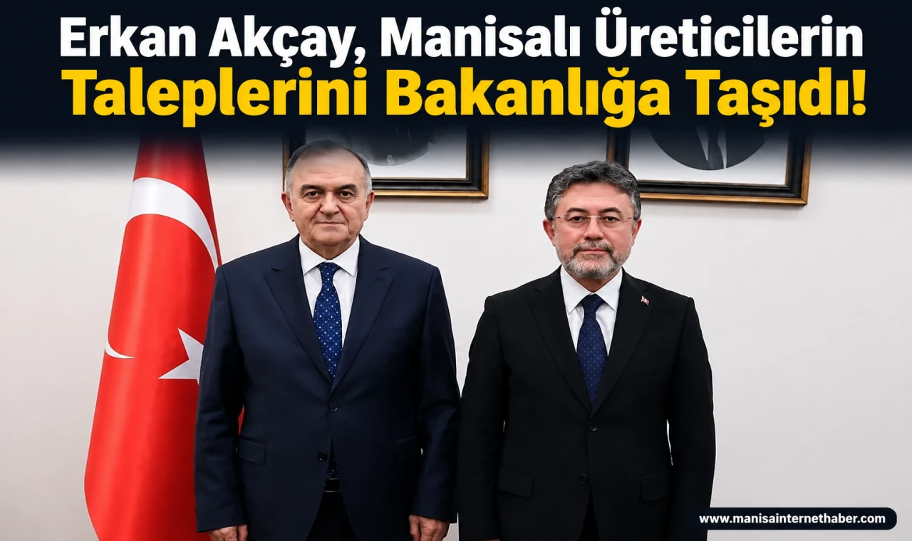 Manisalı Üreticiler İçin Ankara’da Üzüm Mesaisi