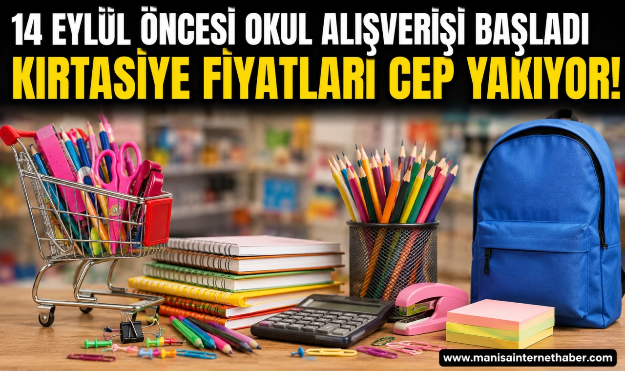 Okullar 14 Eylül’de Açılıyor Kırtasiye Masrafı 10 Bin Liraya Yaklaşıyor!