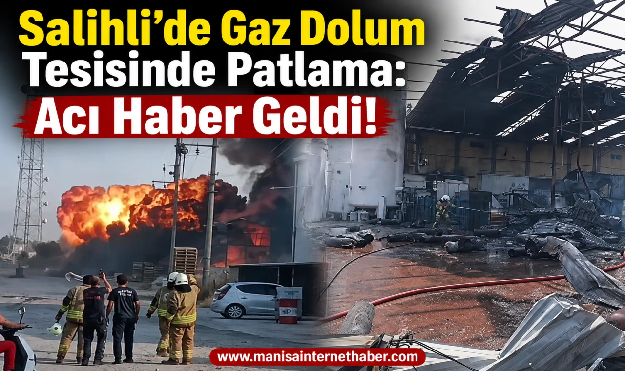 Salihli’de Gaz Tesisindeki Patlamanın Acı Bilançosu
