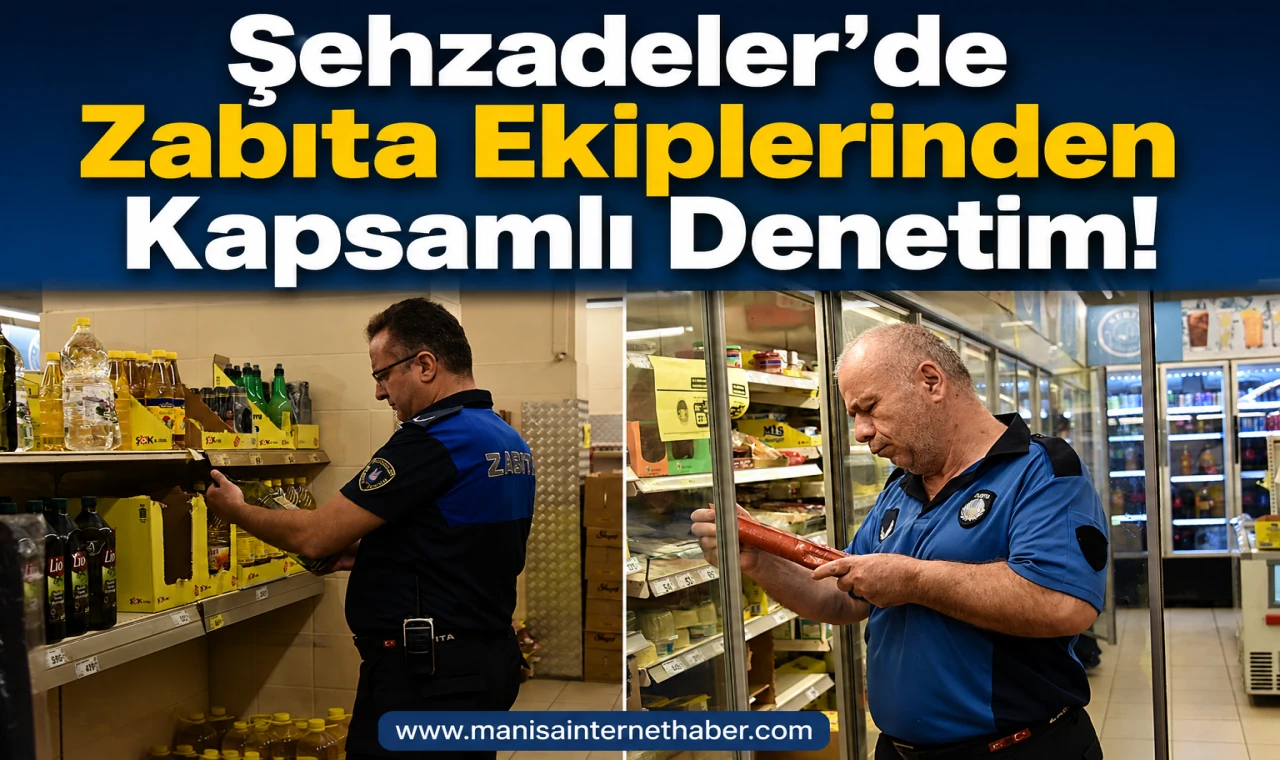 Şehzadeler’de Huzur ve Güven İçin Zabıta Sahada