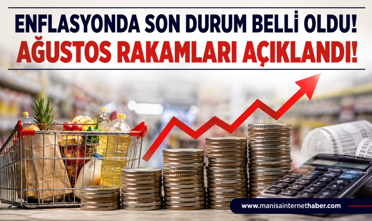 Ağustos ayı enflasyonu açıklandı!
