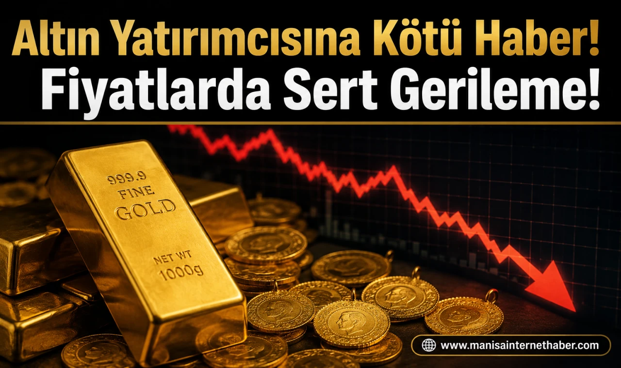 Altında sert düşüş sürüyor! Gram altın 6 bin 712 TL’ye geriledi