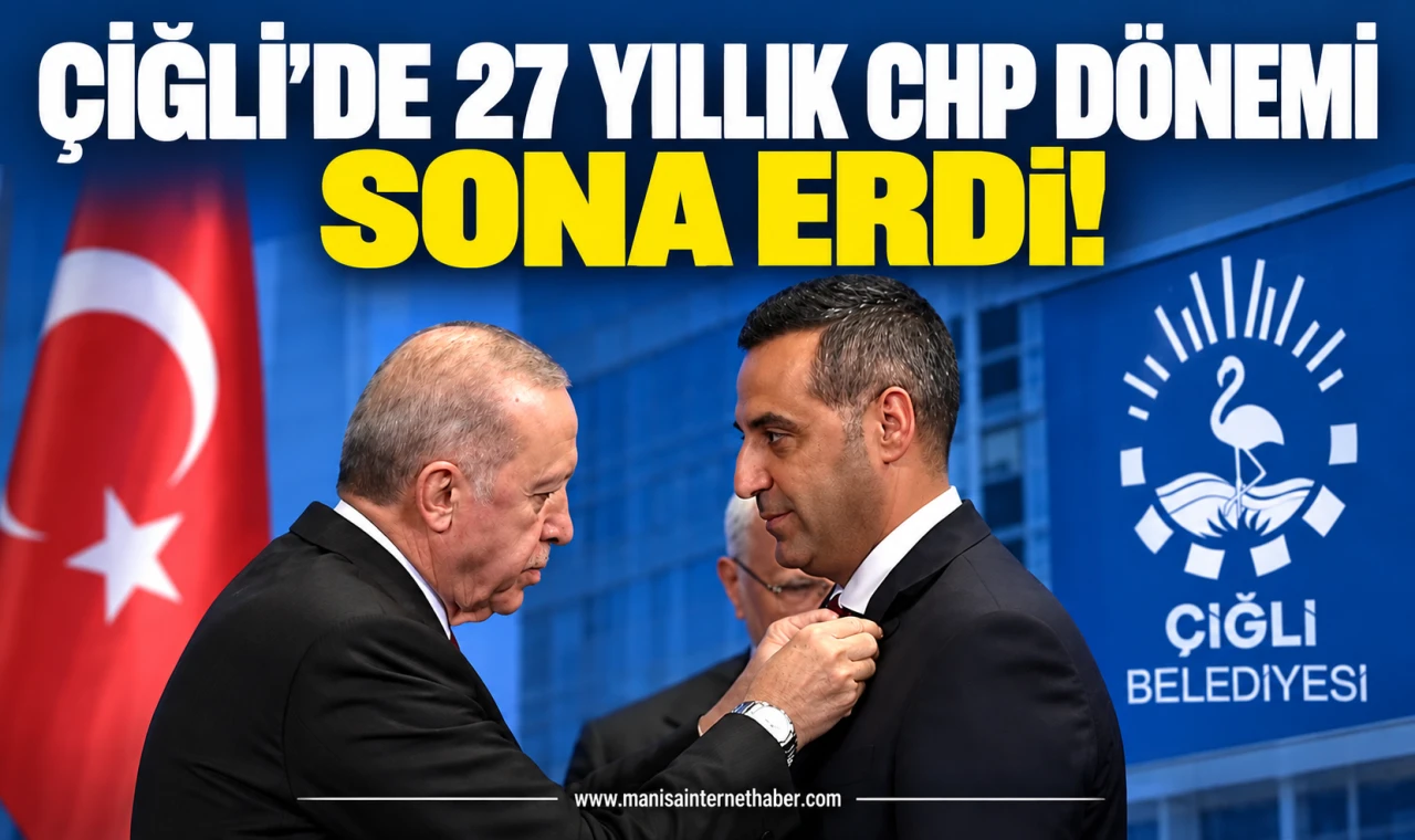 Çiğli’de 27 yıllık CHP dönemi sona erdi