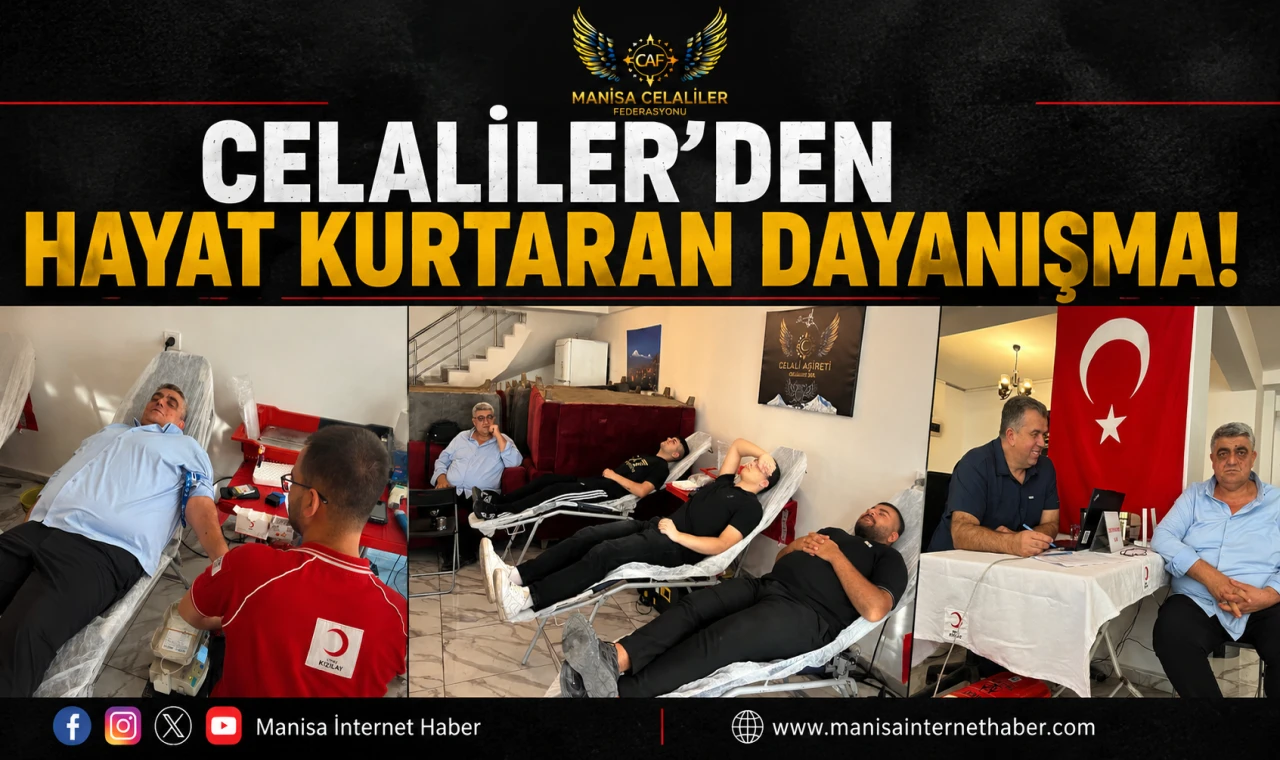 Manisa Celaliler Federasyonu’ndan Örnek Davranış!