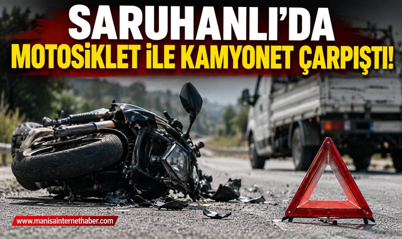 Saruhanlı’da motosiklet kazası: 1 kişi yaşamını yitirdi