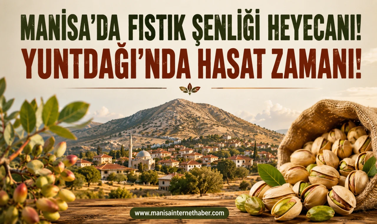 Yuntdağı’nda fıstık hasat şenliği için geri sayım! Akçaköy’de büyük buluşma!