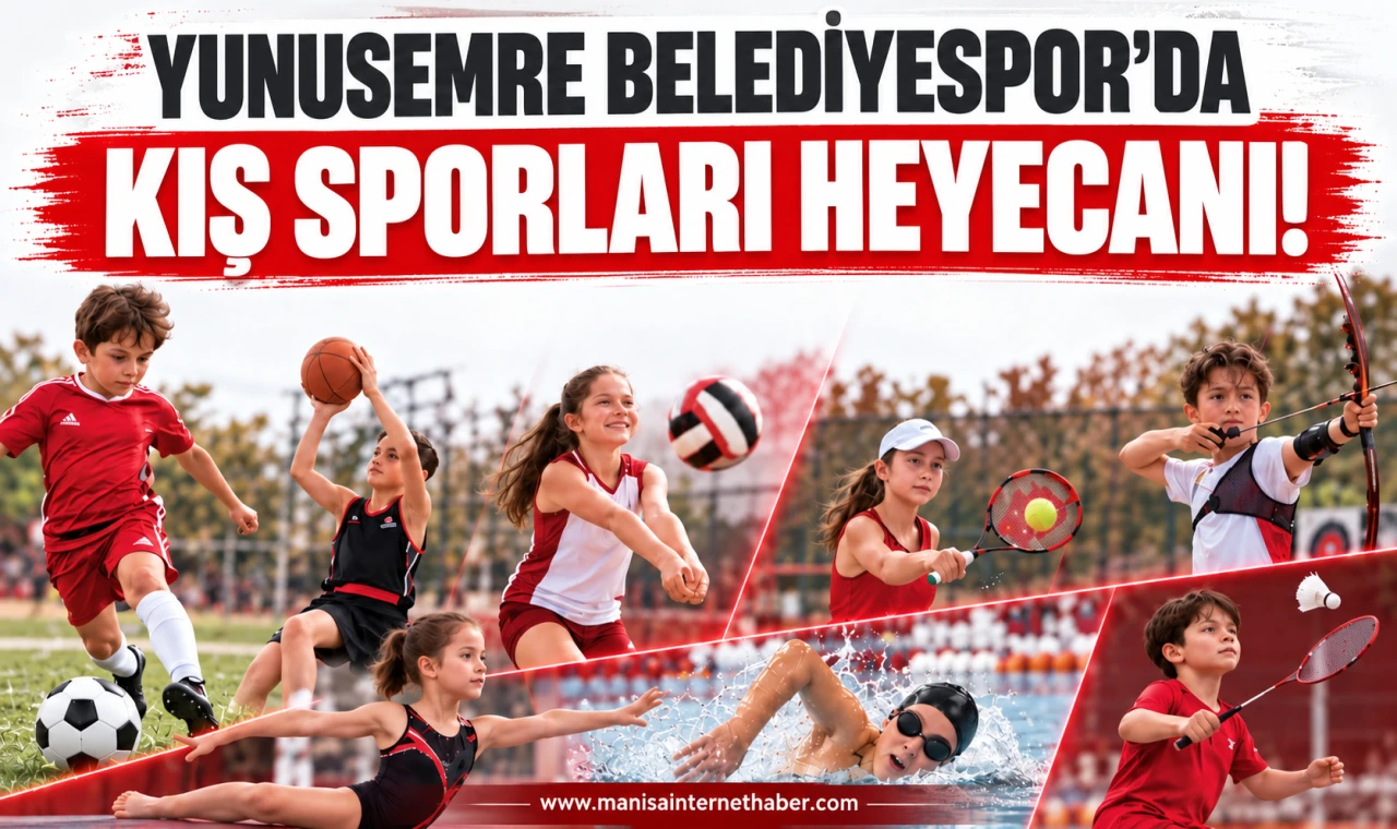YUNUSEMRE BELEDİYESPOR’DAN ÇOCUKLARA KIŞ SPOR OKULLARI