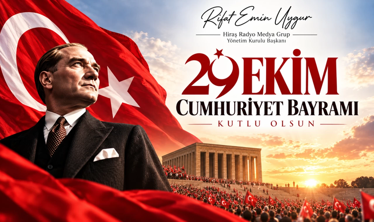 29 Ekim Cumhuriyet Bayramı kutlu olsun